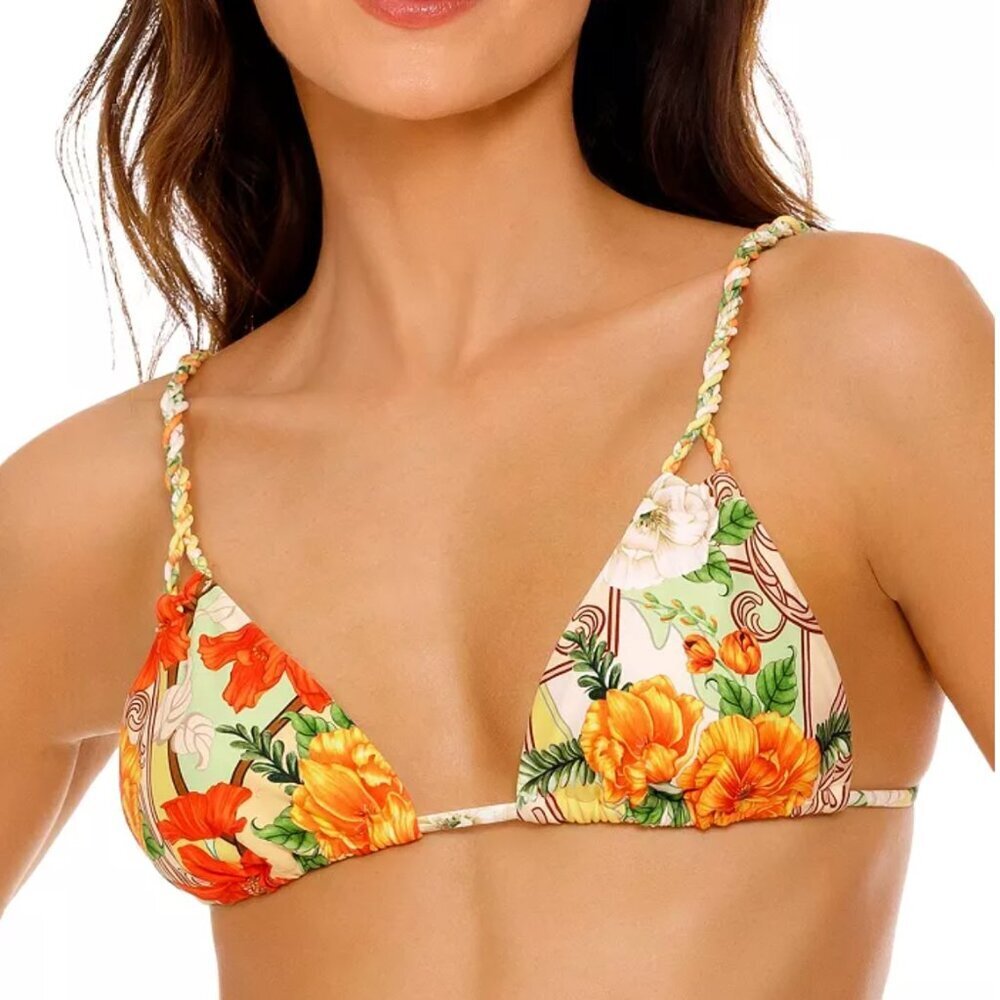 Agua Bendita Nury Ete Floral Bikini Top - Picture 2 of 3